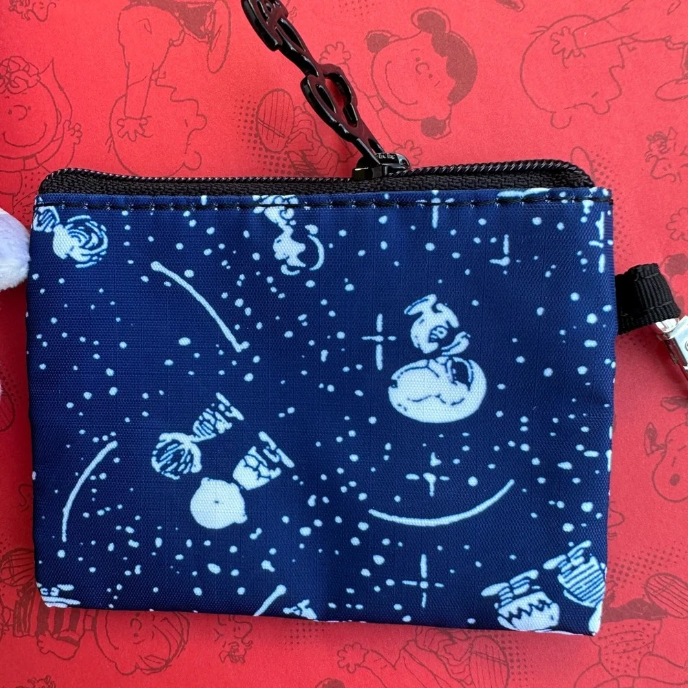 Peanuts X LeSportsac Vintage Coin Zipper Pouch New - Picture 3 of 5